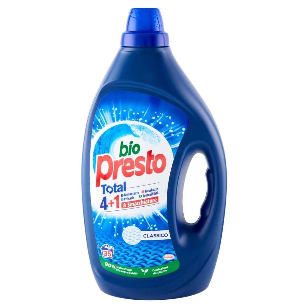 BIO PRESTO Liquido Classico 35 Lavaggi 1,575 l